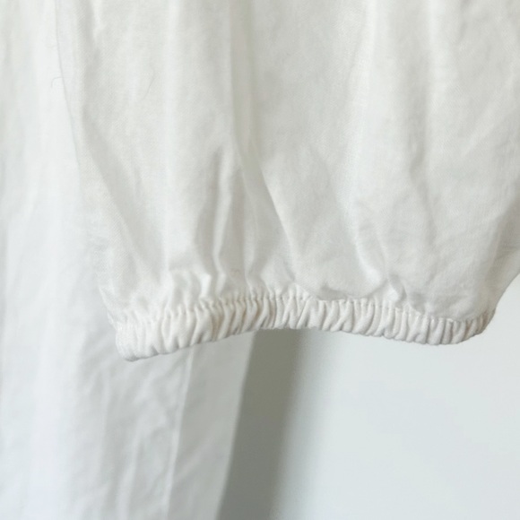 Reformation White Cotton Dress, Sz 8 - Picture 5 of 10